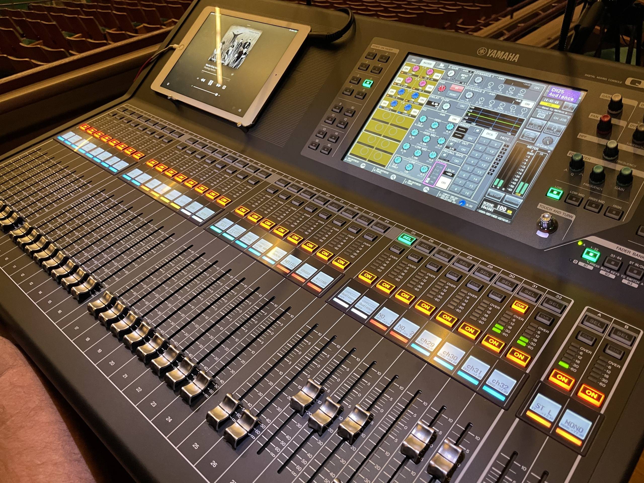 Image of a sound board