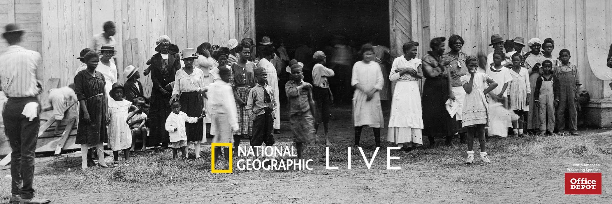 Group of individuals pictured in black and white