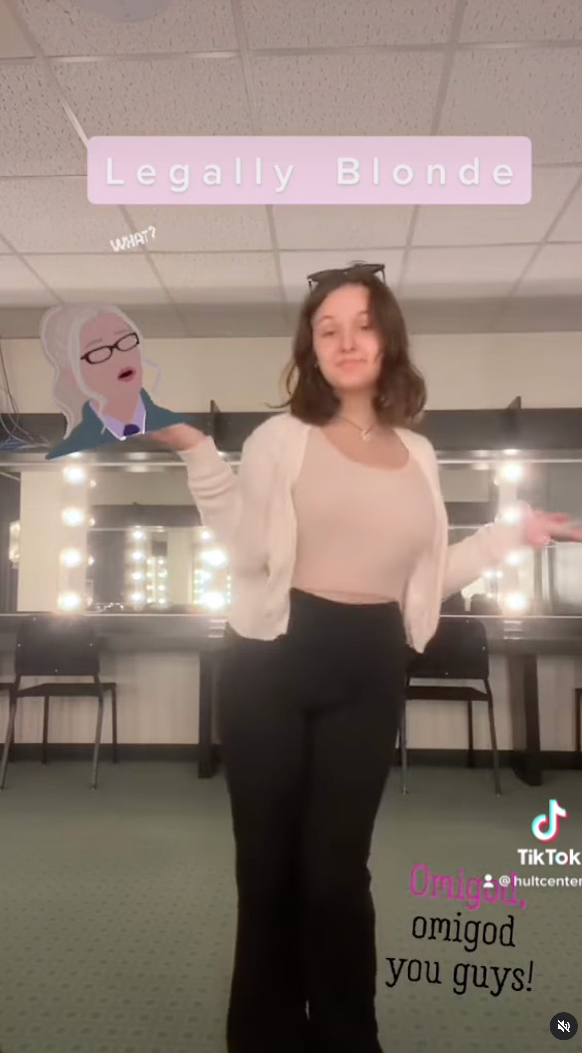 Tik Tok video about Legally Blonde